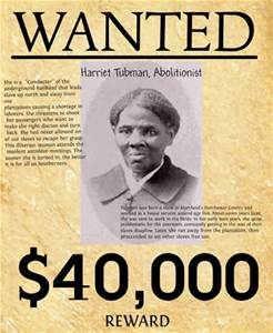 Tubman Reward Flyer